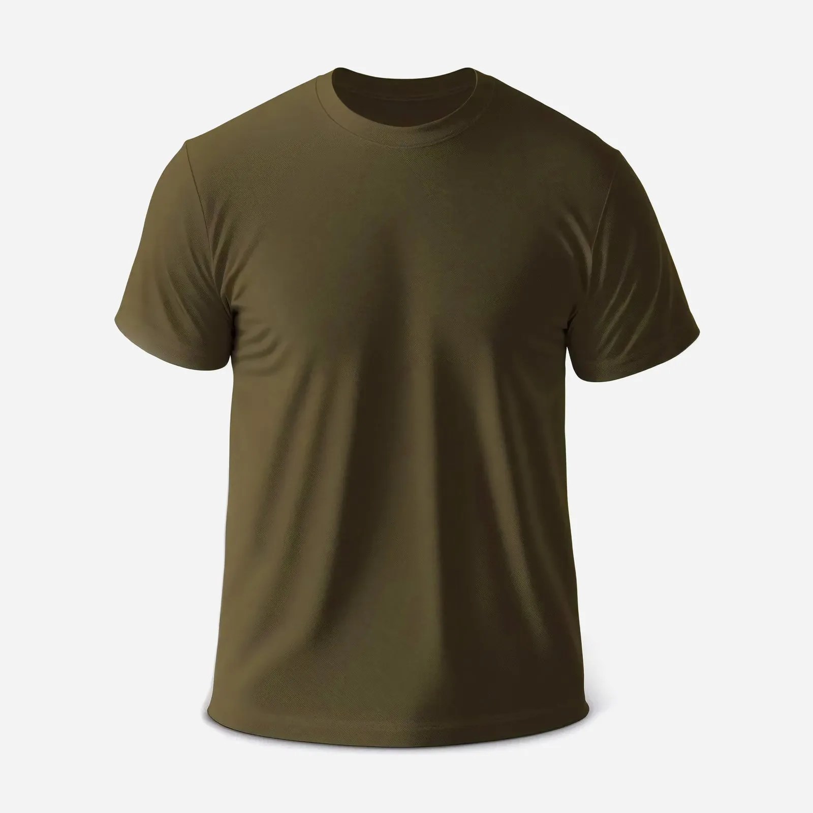Men's T-shirt, Olive, imaginea 4 din 15