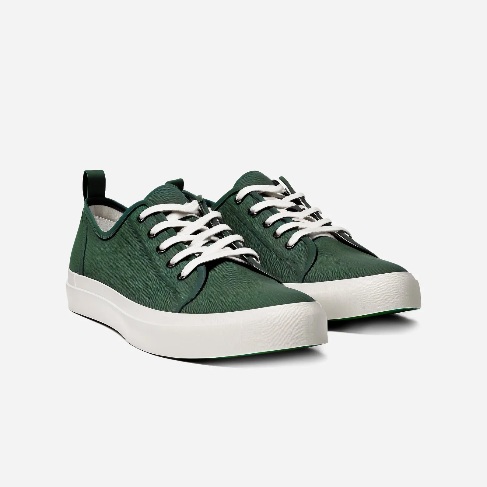 Canvas Sneakers, Green, image 1 of 5