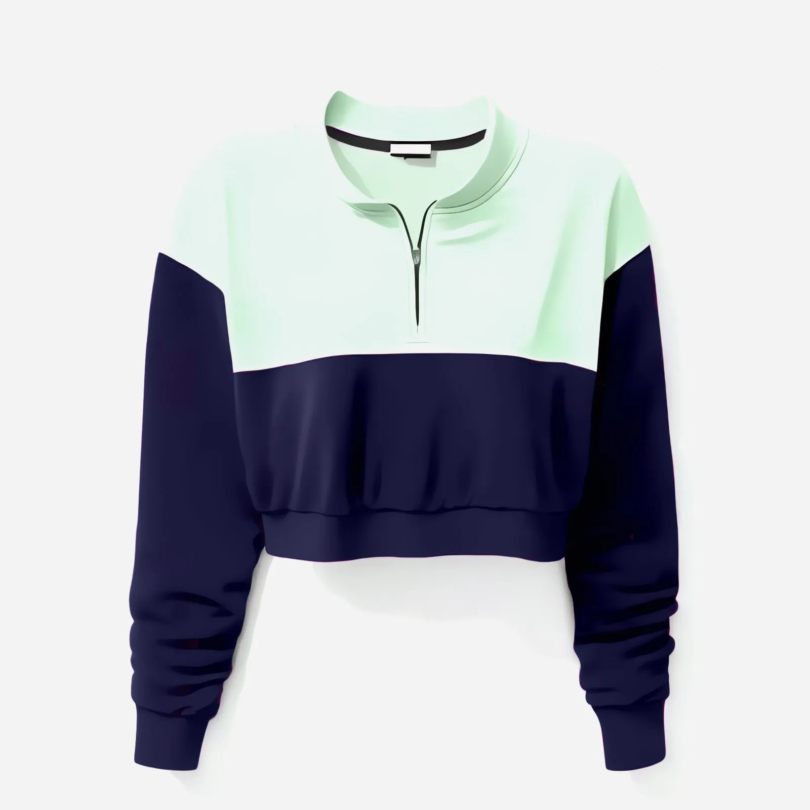 Half Zip, Purple, imaginea 4 din 5