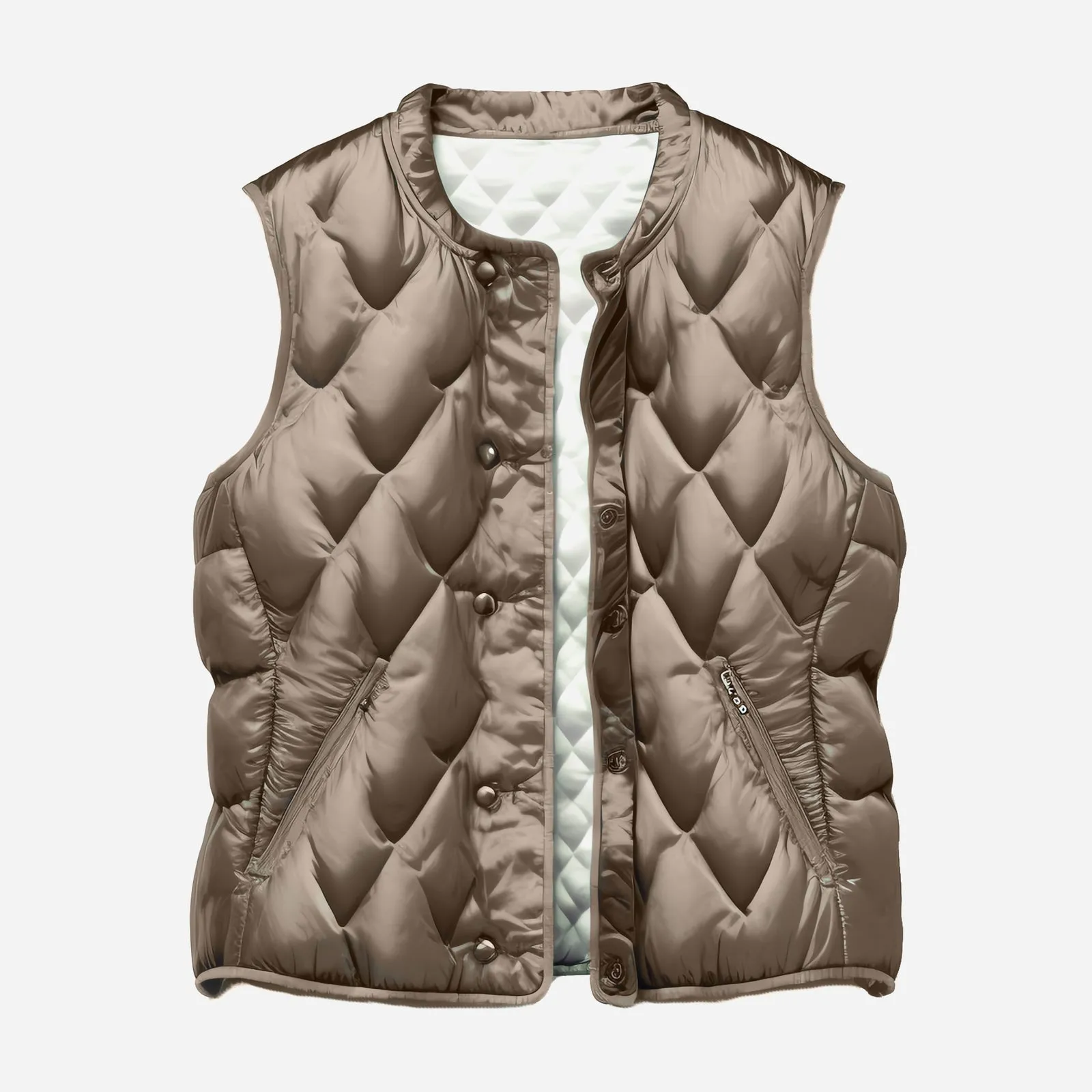 Light Puffer, Olive, imaginea 2 din 5